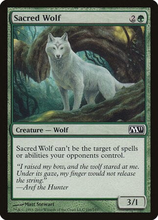 Sacred Wolf [Magic 2011] MTG Single Magic: The Gathering  | Multizone: Comics And Games