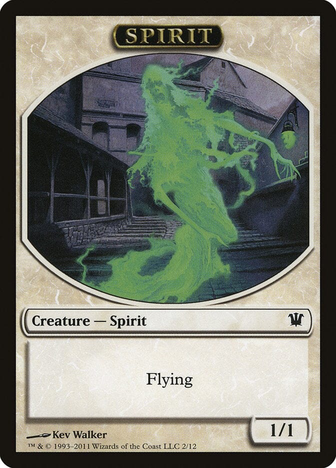 Spirit [Innistrad Tokens] MTG Single Magic: The Gathering  | Multizone: Comics And Games