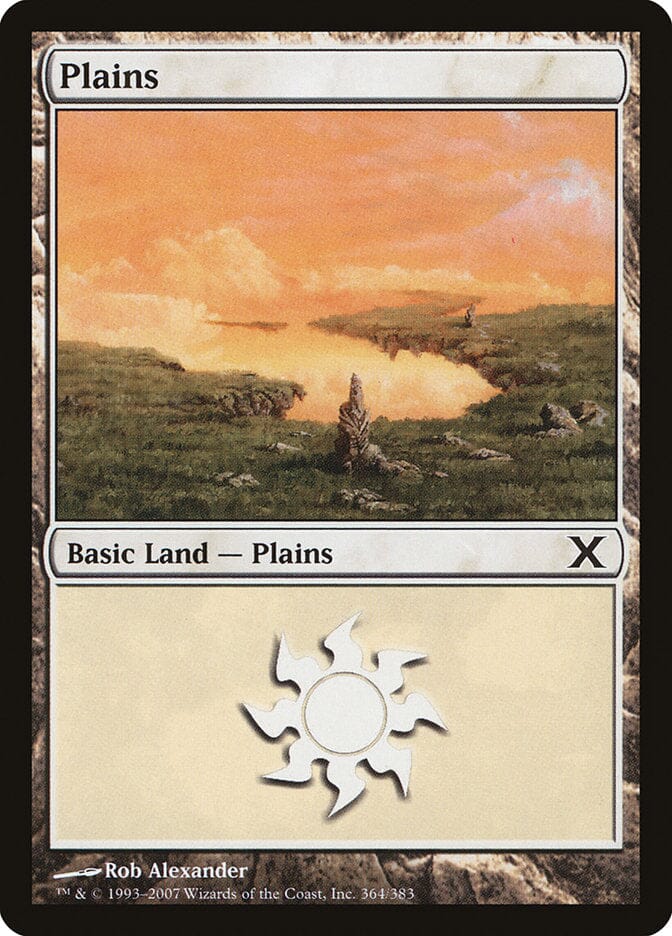 Plains (364) [Tenth Edition] MTG Single Magic: The Gathering  | Multizone: Comics And Games
