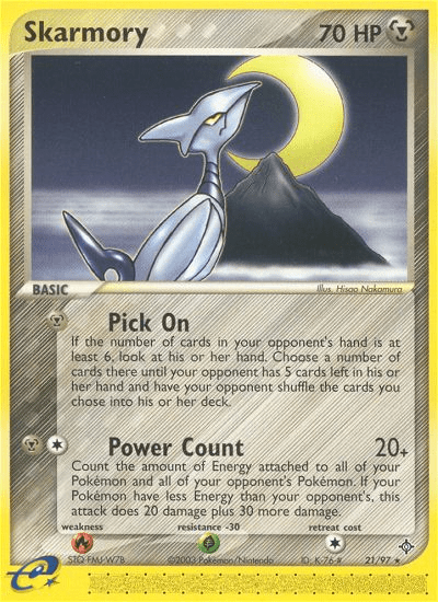 Skarmory (21/97) [EX: Dragon] Pokemon Single Pokémon  | Multizone: Comics And Games