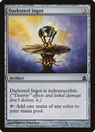 Darksteel Ingot [Commander 2011] MTG Single Magic: The Gathering  | Multizone: Comics And Games