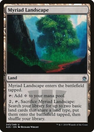 Myriad Landscape [Masters 25] MTG Single Magic: The Gathering  | Multizone: Comics And Games