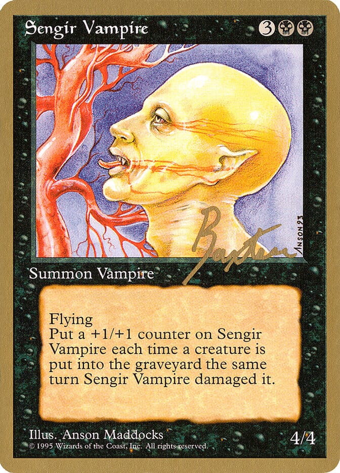 Sengir Vampire (George Baxter) [Pro Tour Collector Set] MTG Single Magic: The Gathering  | Multizone: Comics And Games