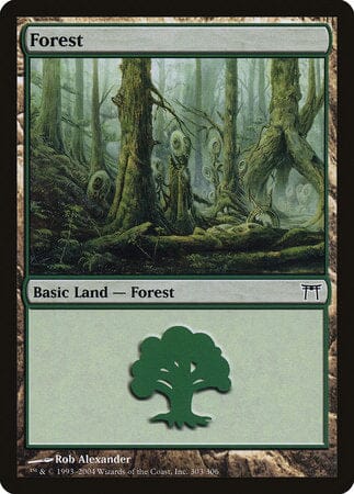 Forest (303) [Champions of Kamigawa] MTG Single Magic: The Gathering  | Multizone: Comics And Games