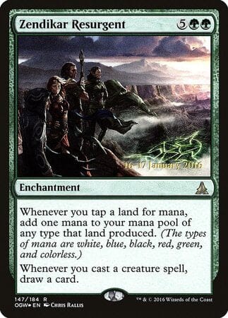 Zendikar Resurgent [Oath of the Gatewatch Promos] MTG Single Magic: The Gathering  | Multizone: Comics And Games