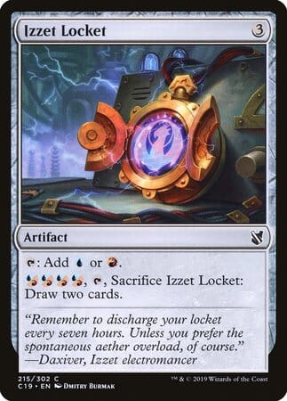 Izzet Locket [Commander 2019] MTG Single Magic: The Gathering  | Multizone: Comics And Games