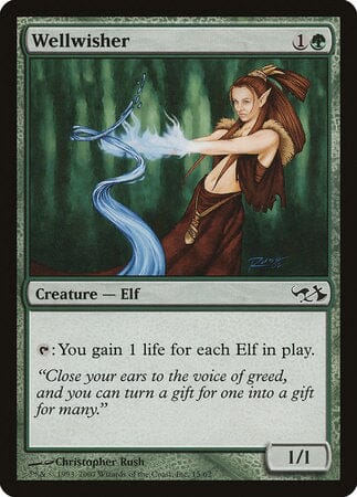 Wellwisher [Duel Decks: Elves vs. Goblins] MTG Single Magic: The Gathering  | Multizone: Comics And Games