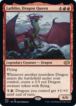 Lathliss, Dragon Queen [Jumpstart 2022] MTG Single Magic: The Gathering  | Multizone: Comics And Games