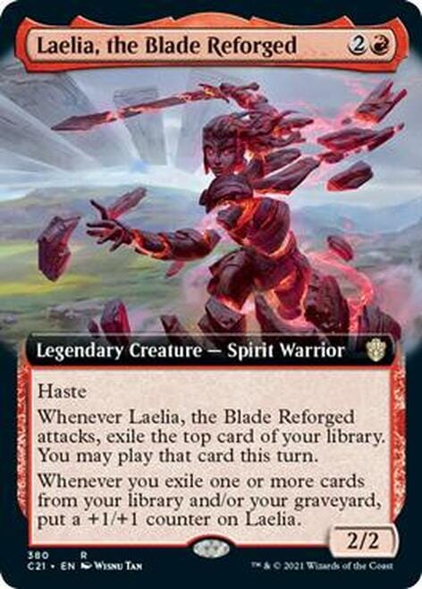 Laelia, the Blade Reforged (Extended) [Commander 2021] MTG Single Magic: The Gathering  | Multizone: Comics And Games