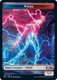 Weird // Zombie Double-sided Token [Core Set 2021 Tokens] MTG Single Magic: The Gathering  | Multizone: Comics And Games