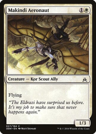 Makindi Aeronaut [Oath of the Gatewatch] MTG Single Magic: The Gathering  | Multizone: Comics And Games