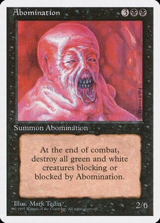 Abomination [Fourth Edition] MTG Single Magic: The Gathering  | Multizone: Comics And Games