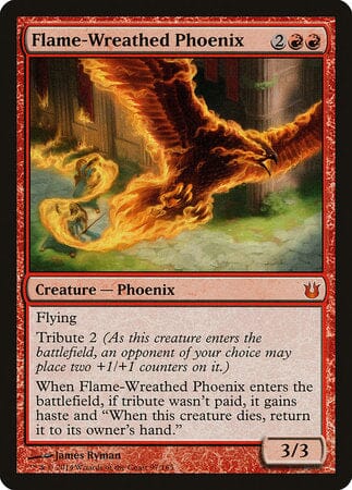 Flame-Wreathed Phoenix [Born of the Gods] MTG Single Magic: The Gathering  | Multizone: Comics And Games
