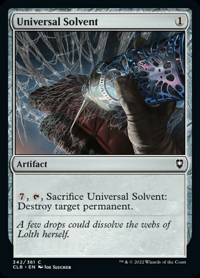 Universal Solvent [Commander Legends: Battle for Baldur's Gate] MTG Single Magic: The Gathering  | Multizone: Comics And Games