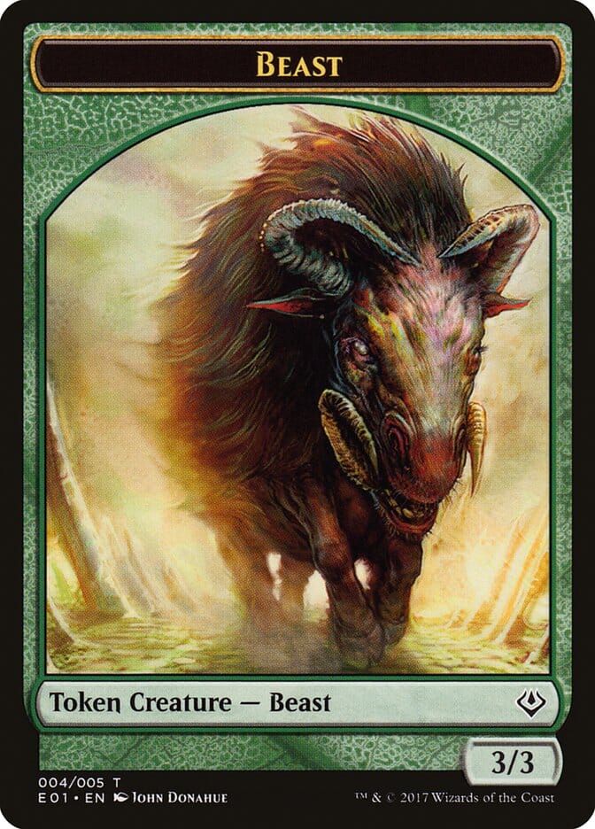 Beast (004/005) [Archenemy: Nicol Bolas Tokens] MTG Single Magic: The Gathering  | Multizone: Comics And Games