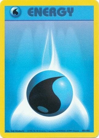 Water Energy (102/102) [Base Set Unlimited] Pokemon Single Pokémon  | Multizone: Comics And Games