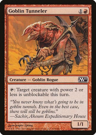 Goblin Tunneler [Magic 2011] MTG Single Magic: The Gathering  | Multizone: Comics And Games