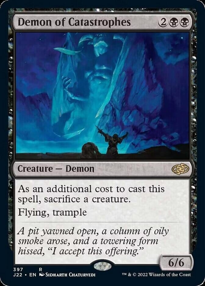 Demon of Catastrophes [Jumpstart 2022] MTG Single Magic: The Gathering  | Multizone: Comics And Games