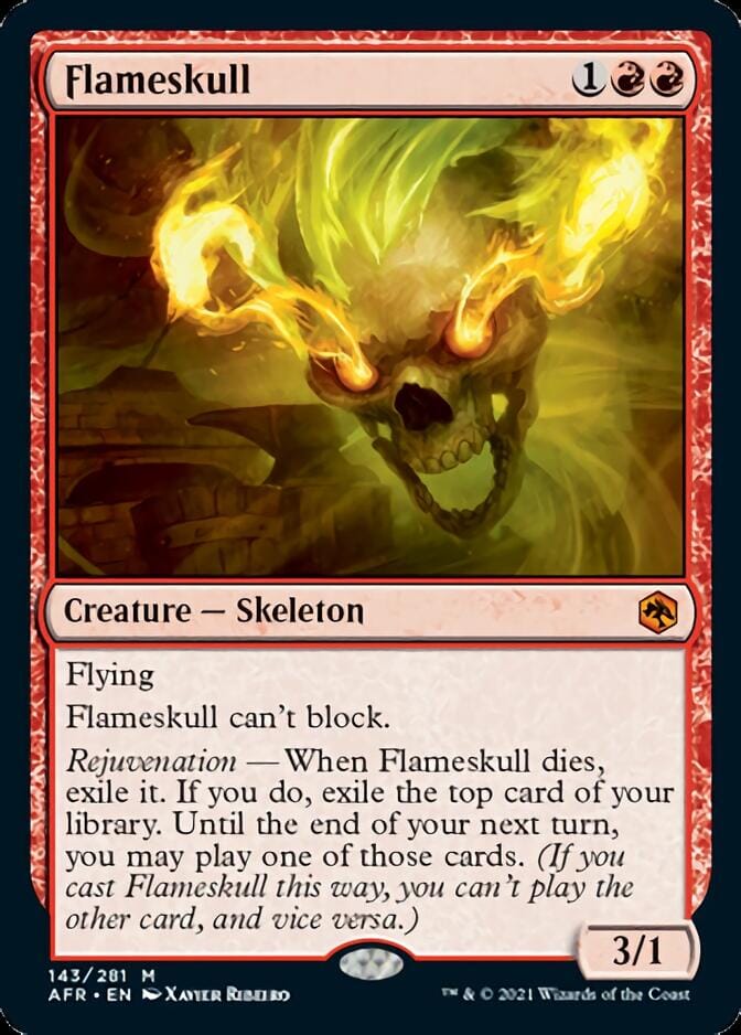 Flameskull [Dungeons & Dragons: Adventures in the Forgotten Realms] MTG Single Magic: The Gathering  | Multizone: Comics And Games