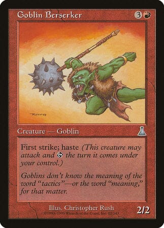 Goblin Berserker [Urza's Destiny] MTG Single Magic: The Gathering  | Multizone: Comics And Games