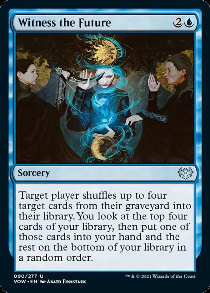 Witness the Future [Innistrad: Crimson Vow] MTG Single Magic: The Gathering  | Multizone: Comics And Games
