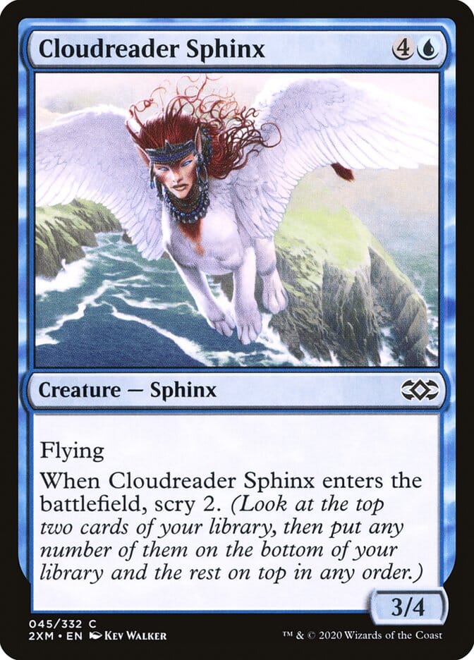 Cloudreader Sphinx [Double Masters] MTG Single Magic: The Gathering  | Multizone: Comics And Games