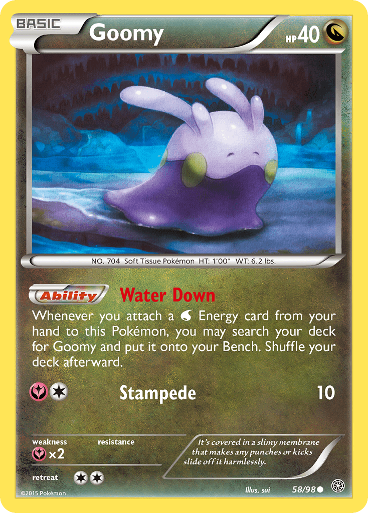 Goomy (58/98) [XY: Ancient Origins] Pokemon Single Pokémon  | Multizone: Comics And Games