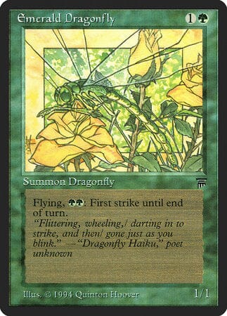 Emerald Dragonfly [Legends] MTG Single Magic: The Gathering  | Multizone: Comics And Games