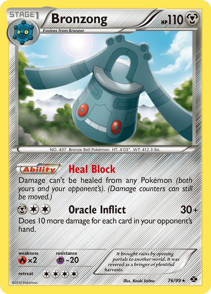 Bronzong (76/99) [Black & White: Next Destinies] Pokemon Single Pokémon  | Multizone: Comics And Games