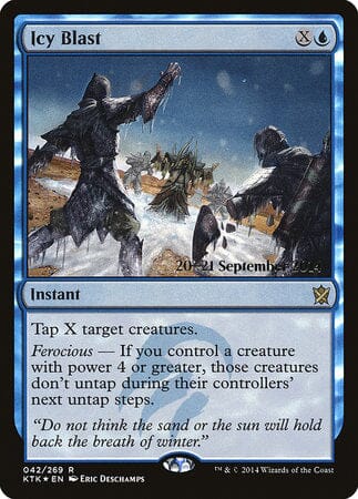Icy Blast [Khans of Tarkir Promos] MTG Single Magic: The Gathering  | Multizone: Comics And Games