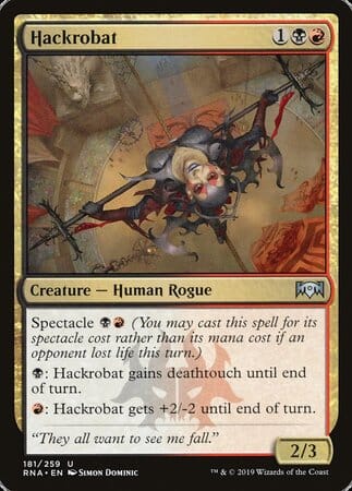 Hackrobat [Ravnica Allegiance] MTG Single Magic: The Gathering  | Multizone: Comics And Games