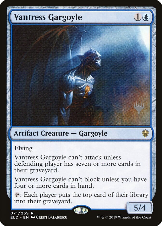 Vantress Gargoyle (Promo Pack) [Throne of Eldraine Promos] MTG Single Magic: The Gathering  | Multizone: Comics And Games