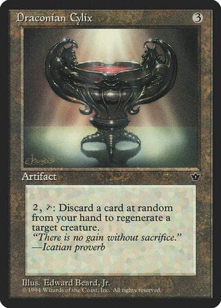 Draconian Cylix [Fallen Empires] MTG Single Magic: The Gathering  | Multizone: Comics And Games