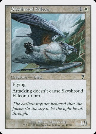 Skyshroud Falcon [Seventh Edition] MTG Single Magic: The Gathering  | Multizone: Comics And Games