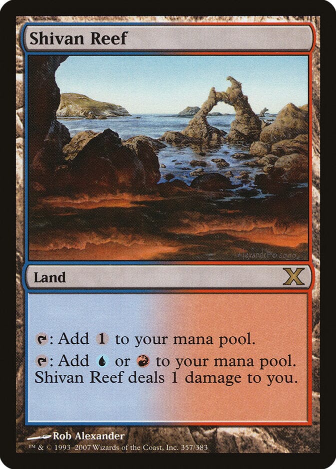 Shivan Reef [Tenth Edition] MTG Single Magic: The Gathering  | Multizone: Comics And Games