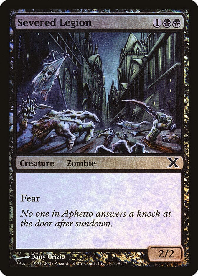 Severed Legion (Premium Foil) [Tenth Edition] MTG Single Magic: The Gathering  | Multizone: Comics And Games