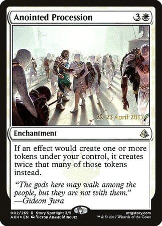 Anointed Procession [Amonkhet Promos] MTG Single Magic: The Gathering  | Multizone: Comics And Games