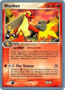 Blaziken (3/109) (Blaziken Tech - Chris Fulop) [World Championships 2004] Pokemon Single Pokémon  | Multizone: Comics And Games