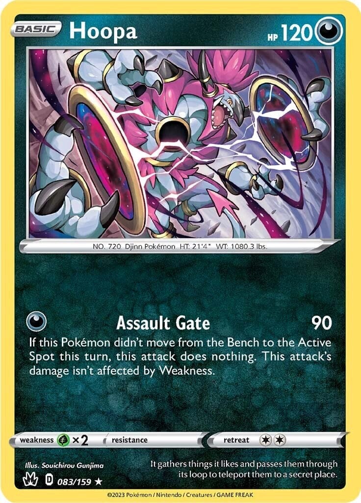 Hoopa (083/159) [Sword & Shield: Crown Zenith] Pokemon Single Pokémon  | Multizone: Comics And Games
