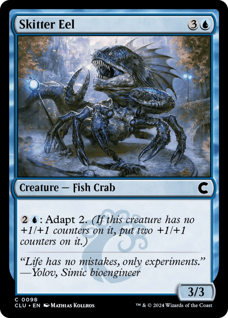 Skitter Eel [Ravnica: Clue Edition] MTG Single Magic: The Gathering  | Multizone: Comics And Games