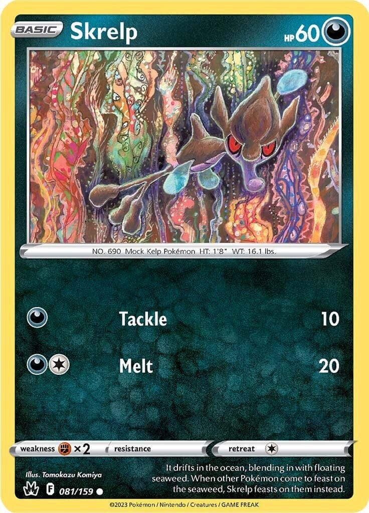 Skrelp (081/159) [Sword & Shield: Crown Zenith] Pokemon Single Pokémon  | Multizone: Comics And Games
