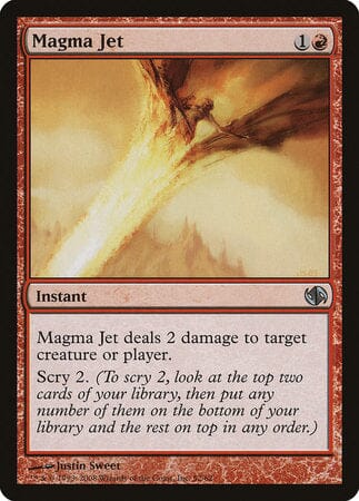 Magma Jet [Duel Decks: Jace vs. Chandra] MTG Single Magic: The Gathering  | Multizone: Comics And Games