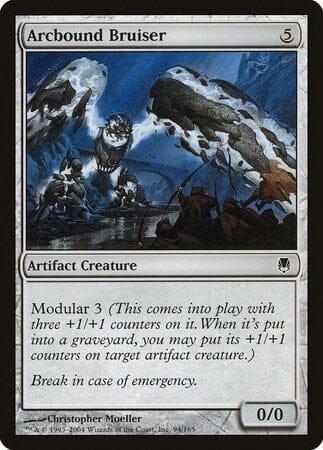 Arcbound Bruiser [Darksteel] MTG Single Magic: The Gathering  | Multizone: Comics And Games