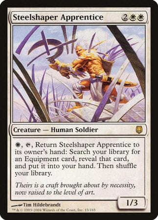 Steelshaper Apprentice [Darksteel] MTG Single Magic: The Gathering  | Multizone: Comics And Games