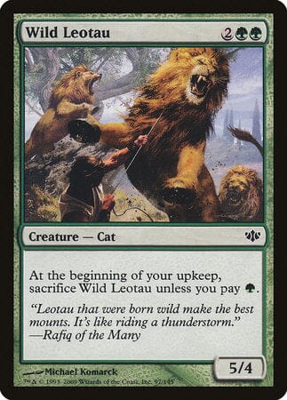 Wild Leotau [Conflux] MTG Single Magic: The Gathering  | Multizone: Comics And Games