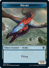 Soldier // Drake Double-Sided Token [Game Night: Free-for-All Tokens] MTG Single Magic: The Gathering  | Multizone: Comics And Games