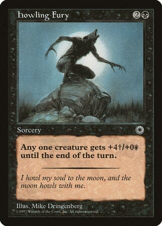Howling Fury [Portal] MTG Single Magic: The Gathering  | Multizone: Comics And Games