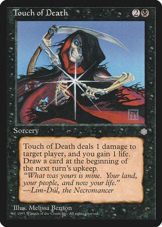 Touch of Death [Ice Age] MTG Single Magic: The Gathering  | Multizone: Comics And Games