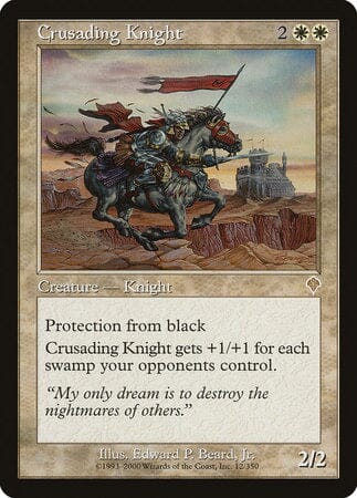 Crusading Knight [Invasion] MTG Single Magic: The Gathering  | Multizone: Comics And Games
