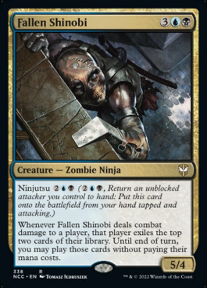 Fallen Shinobi [Streets of New Capenna Commander] MTG Single Magic: The Gathering  | Multizone: Comics And Games